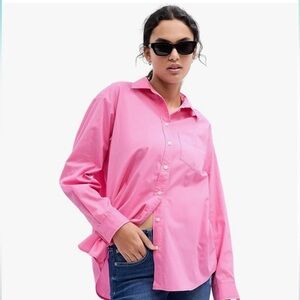 Gap Big Shirt - Pink